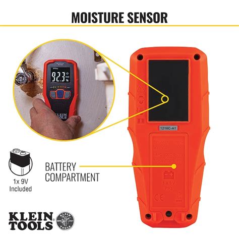 wall moisture meter lowes|klein et140 moisture meter.